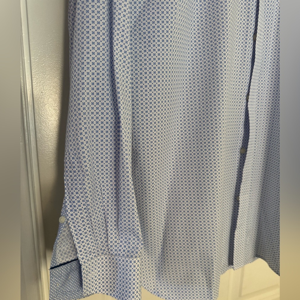 Mens Ted Baker button down shirt 16.5 / 34-35 - Picture 2 of 8